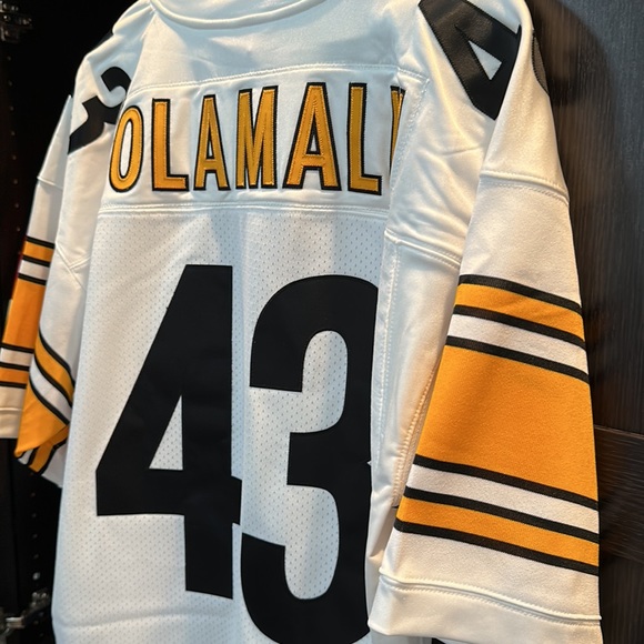 Troy Polamalu Pittsburgh Steelers Mitchell & Ness 2005 Authentic Jersey - Picture 6 of 7